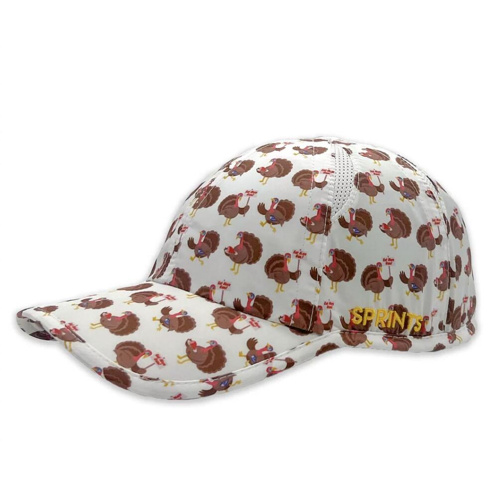 NEW SPRINTS women's o.g. hats in eat more ham turkey trotter